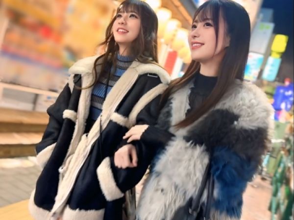 ＜素人×乱交＞スレンダー美乳の美女2人♪中出し5P輪姦でハメまくり♡毛無マンコに生ハメ鬼突きで着床狙いの絶望性交♫