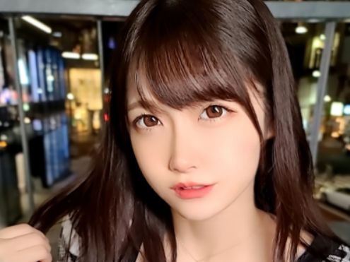 【黒髪清楚系美少女の裏の顔】見た目は清純派なのに、フェラチオは超エロい！素人娘が魅せるギャップに興奮MAX！最後は可愛い顔にぶっかけちゃうドスケベプレイ！ｗｗ