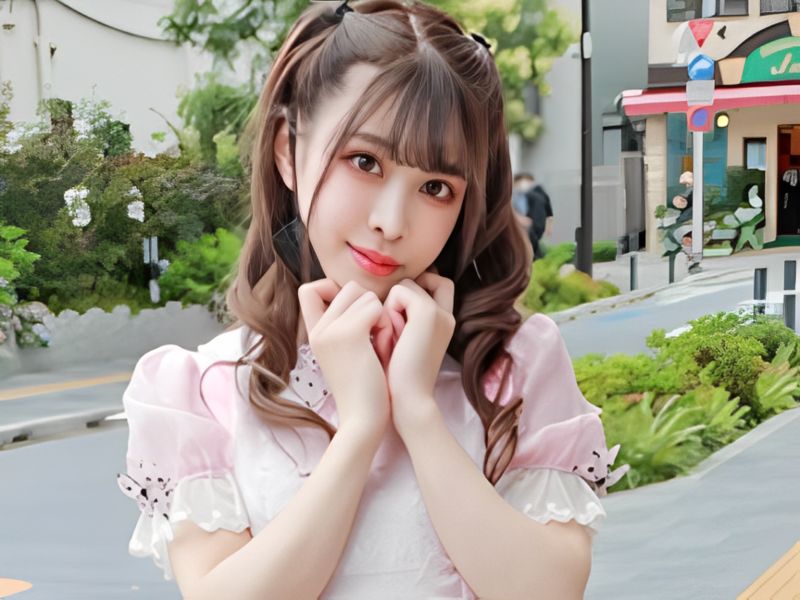 【地雷系コンカフェ嬢の甘い誘惑】『もっと…して♡』派手カワ地雷系女子がラブラブモード全開!店員さんとの秘密のハメ撮りセックスがエロかわすぎる!ww