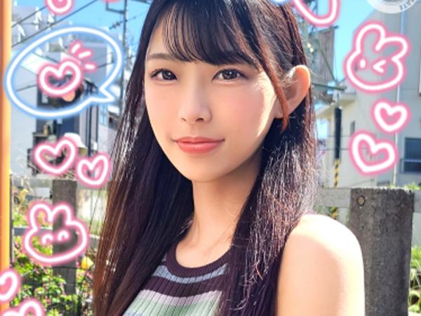 ＜JD＞黒髪ロングで色白スリム美乳の美少女JD♫膣奥責められ快楽覚醒♡毛無マンコに生ハメ鬼突き絶叫アクメでイキ乱れ♪