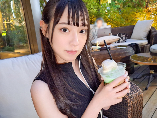 【Jカップ爆乳お姉さんのパイパン誘惑】黒髪ロングの美女が対面座位で生挿入！無毛の秘部を弄られ感じまくる姿がエロすぎる！揺れる美巨乳とパイパンマンコが最高の組み合わせ！！