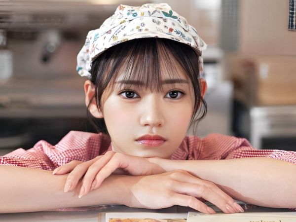 【甘い同棲生活】パティシエの彼女と狭い部屋でラブラブ♥毎日エッチなスイーツ作り？いや、濃厚なセックス三昧！制服姿も可愛い彼女と中出ししまくり！