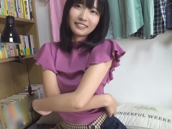 【敏感スレンダーJD】『感じちゃう…』ウブな女子大生が恥ずかしがりながらもオッパイとアソコを責められ、悶絶！敏感ボディが男を誘惑しちゃう！♡