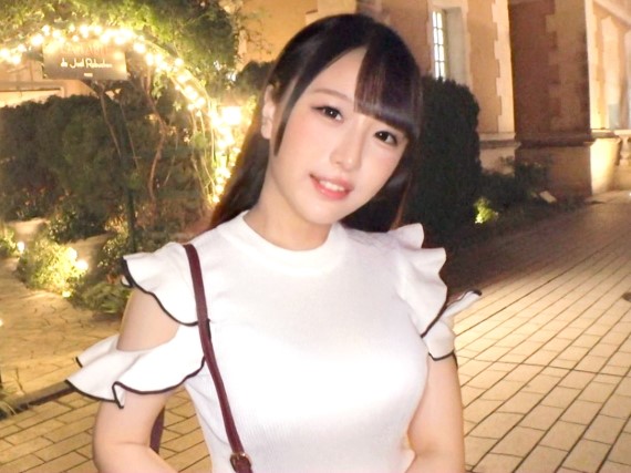 【アニメ声の巨乳娘をゲット！】『気持ちいい…またイッちゃう…』街で見つけたFカップ美少女をナンパ！敏感ボディを責められ、甘い声で喘ぎながら大洪水！可愛すぎる反応に興奮MAX！♡