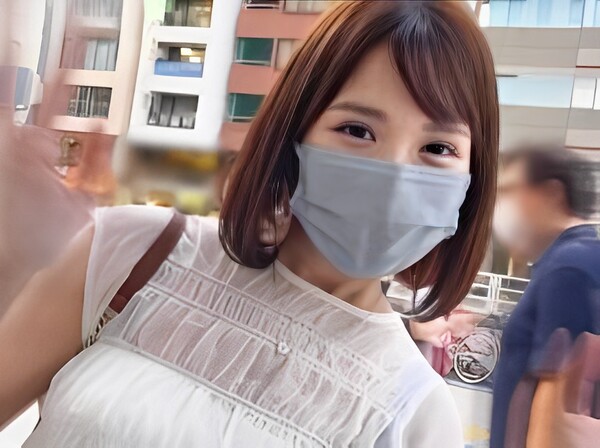 【素人×中出し】ちんこがフル勃起する美人すぎるカフェ店員！パイズリからのゴム無し騎乗位で子宮にビュッビュッ♡